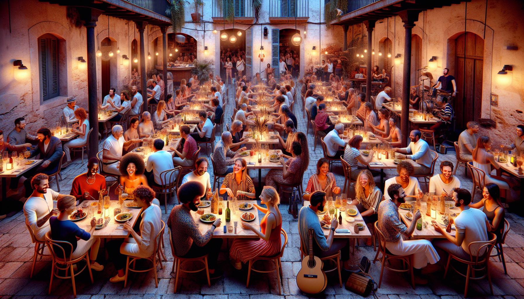 How Often Do Live Music Nights Occur in Palma Restaurants?